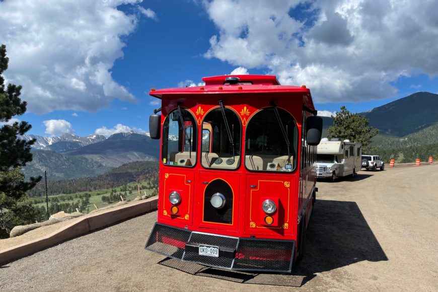 Rocky Mountain National Park, CO by Rail